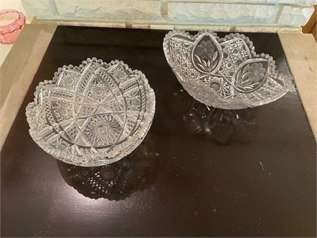 Sawtooth Candy Dishes