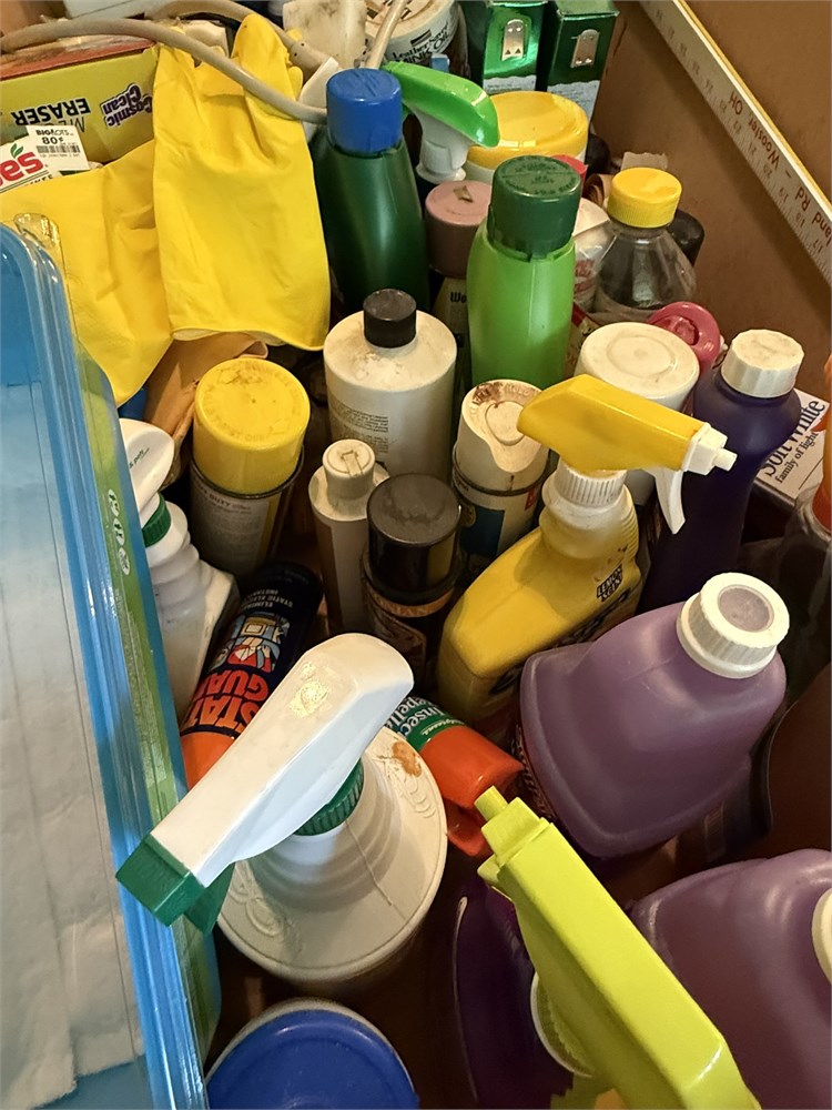 Utility Asset Protector Great Finds Online Auctions - Utility & Cleaning Supplies Box Lot ...