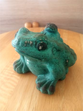 Frog And Baby Garden Decor