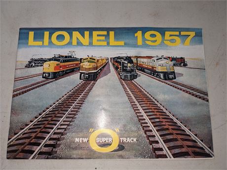 Vintage Lionel Train Catalog 1957