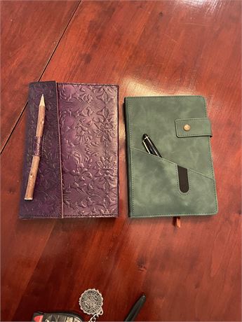 Handcrafted Leather Journals or Books