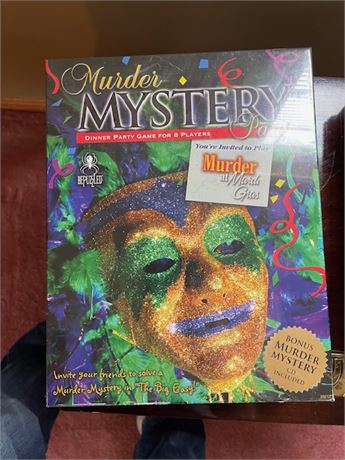 Murder Mystery- Murder at Mardi Gras