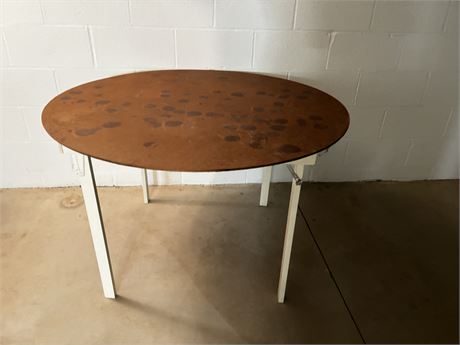 45”in Round Display Banquet Table