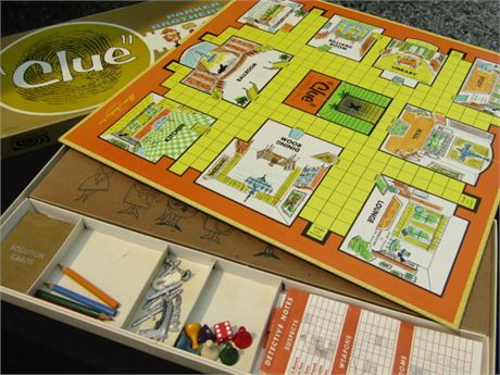 Great Finds Online Auctions Vintage Board Games: Tripoli Clue