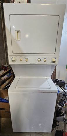 Great Finds Online Auctions - Frigidaire Stacked Washer and Dryer Model ...