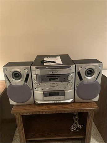 Great Finds Online Auctions - Emerson 6 CD Changer Stereo System