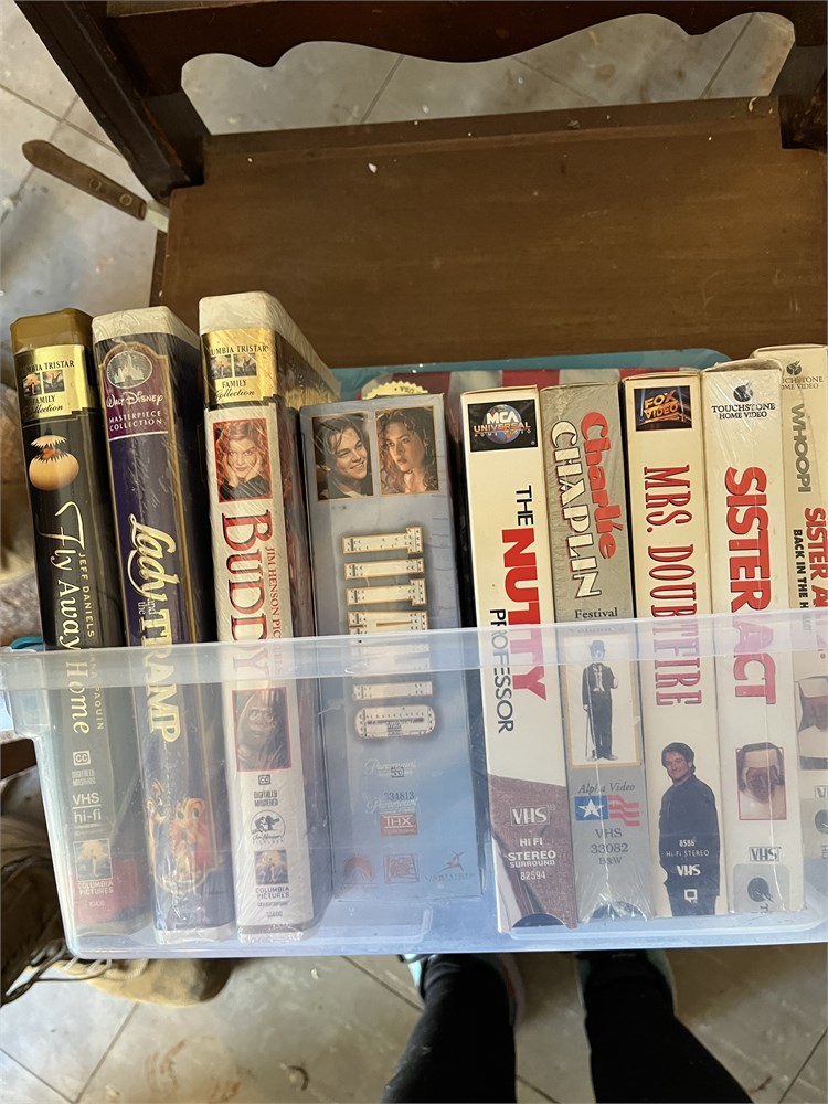 Great Finds Online Auctions - VHS Collection