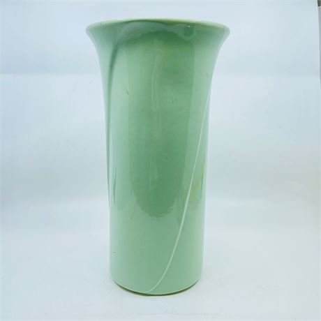 Dansk Celadon Tone Cylinder Vase