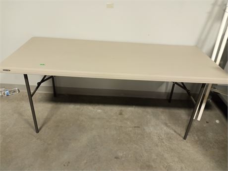 Great Finds Online Auctions Lifetime 6 Foot Folding Table   1af698ac 4e5a 484b Bac3 63b912593c56 Fullsize 