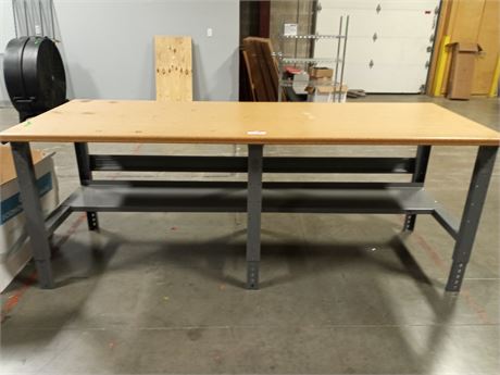 Great Finds Online Auctions - Uline Industial Heavy Duty Work Bench ...