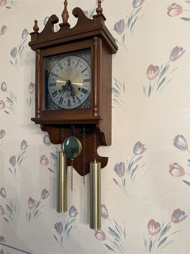 Great Finds Online Auctions - Hamilton 31 Day Pendulum Wall Clock ...