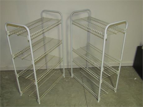 Two Wire Shelf Units