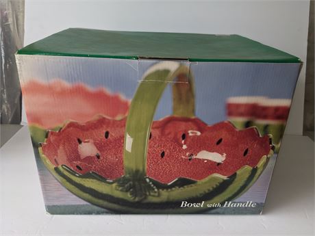 New Ceramic Watermelon Fruit Bowl