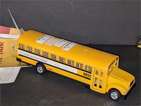 Metal School Bus