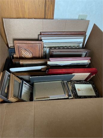Box of Assorted Frames