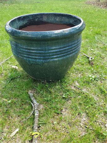 Glazed Terracotta Planter Pot