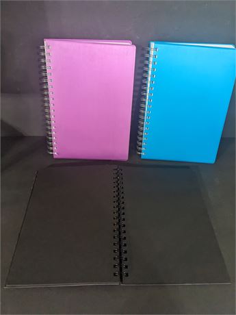 New Spiral Journals/ Craft Notebooks