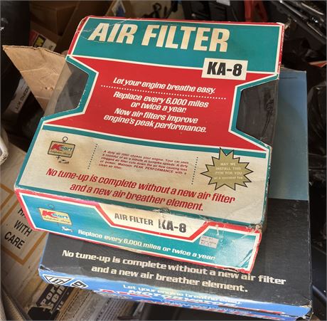 KA-8 Air Filter and 3 KA-19 Air Filters