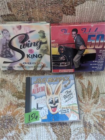 Swing is King, Fabulous 50's & Jive Bunny CD