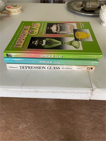 Depression Glass Book Lot