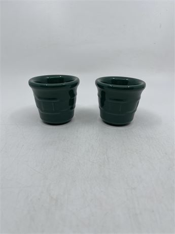 Vintage Longaberger Pottery Votive Cups