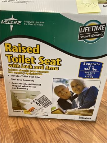 Medline Raised Toilet Seat