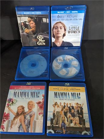 Blu-Ray & DVD Movies- Like New