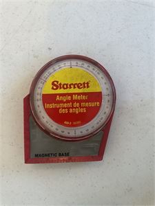 Great Finds Online Auctions - Starrett Angle Meter
