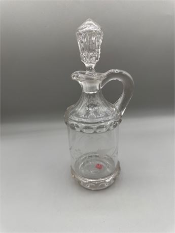 EAPG Dakota Ivy Berry Etched Decanter