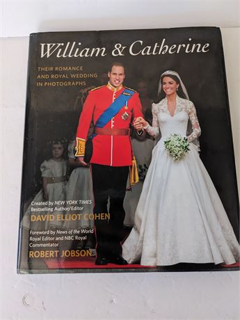 William & Catherine Hardcover Book