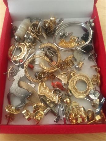 Mix Lot Of Womens Earrings Pins and More