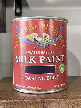 GENERAL FINISHES  Water Based - Milk Paint Coastal Blue