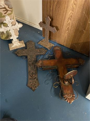 Religious Lot of Crosses