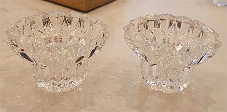 Lead Crystal Candle Holders