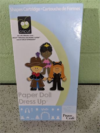 Cricut "Paper Doll Dress Up" Cartridge