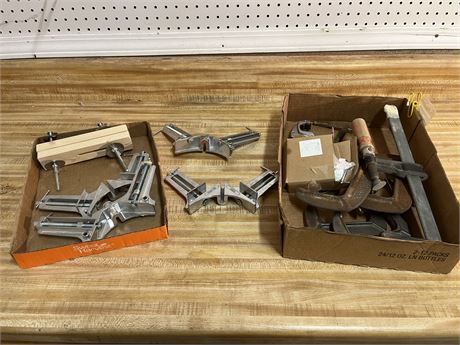 Corner Clamps and "C" Clamps