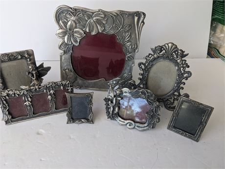 Pewter Small Photo Frames
