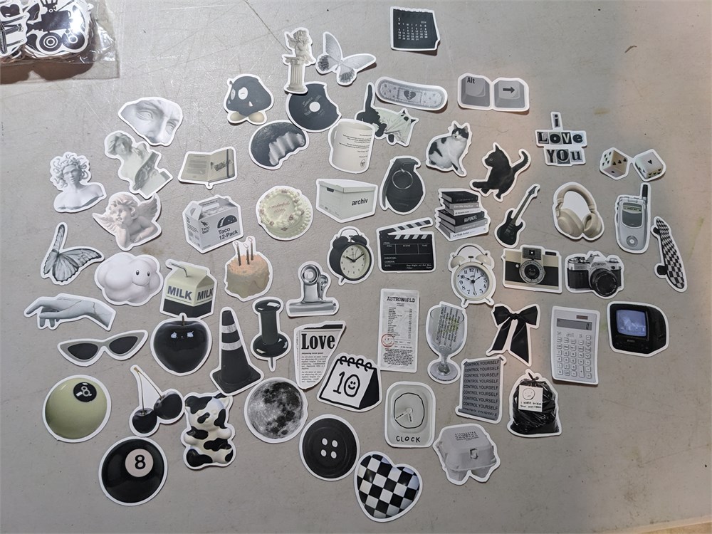 Great Finds Online Auctions - New Sticker Collection