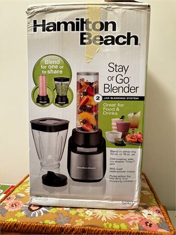 Stay Or Go Blender In The Box
