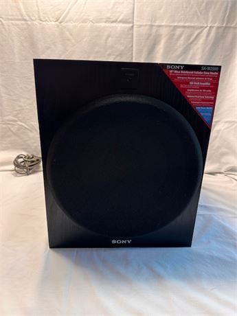 Sony SA-W2500 Active Subwoofer