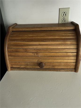 Wooden Breadbox