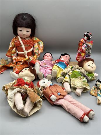 Oriental Doll Lot