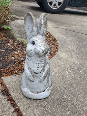 Resin Bunny Rabbit Yard Art