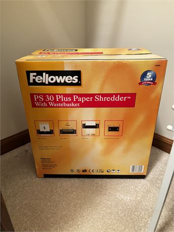 Fellowes Document Shredder In The Box
