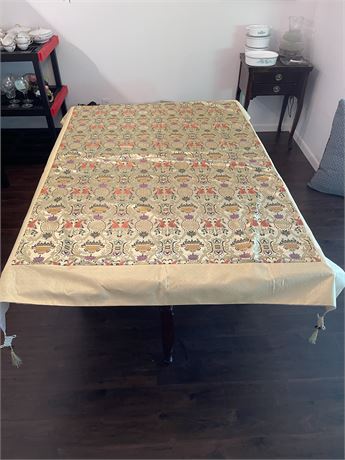 Chinese Embroidered Tablecloth