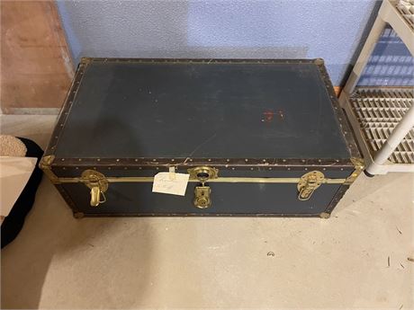Steamer Trunk & Contents
