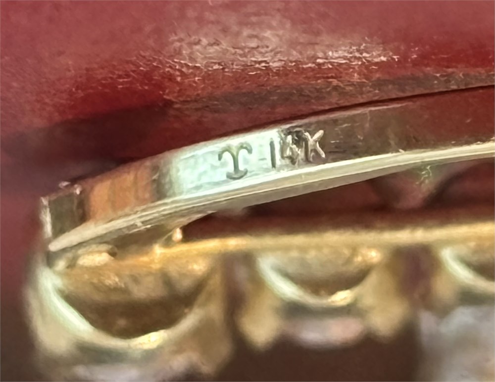 Internet Back End Great Finds Online Auctions - 14K Yellow Gold Pair Of Lever Back Earrings