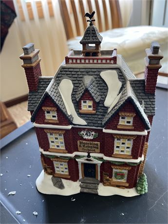 Department 56 Boarding and Lodging School
