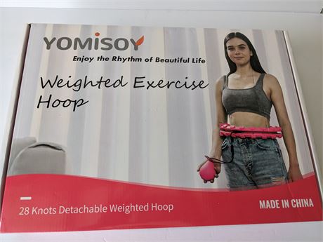 New Weighted Exercise Hoop