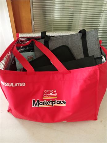 Large GFS Hand Carry Cooler Bag With More Hand Carry Bags Inside